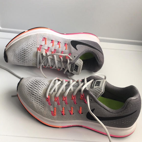 Nike Zoom Pegasus 33 knitted athletic sneakers - Picture 7 of 8